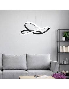 Suspension réglable en métal Course noire 2