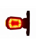 Luz LED de delimitación corta 3 Luces 12V - 24V LDCC2776 LDCC2777 Horpol | LeonLeds