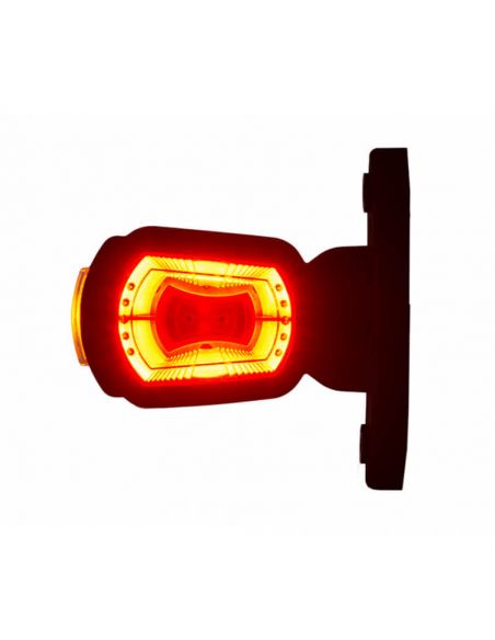 Luz LED de delimitación corta 3 Luces 12V - 24V LDCC2776 LDCC2777 Horpol | LeonLeds