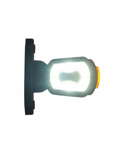 Luz LED blanco de delimitación corta 3 Luces 12V - 24V Horpol | LeonLeds