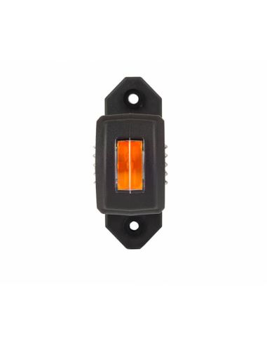 Luz LED ambar de delimitación corta 3 Luces 12V - 24V Horpol | LeonLeds