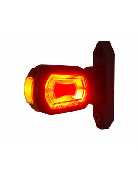 Luz LED rojo de delimitación corta 3 Luces 12V - 24V Horpol | LeonLeds