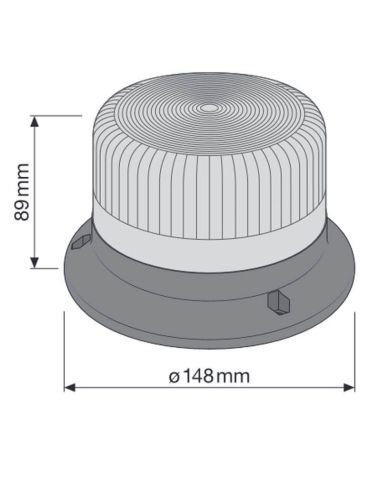 Gyrophare LED avec gyrophare...