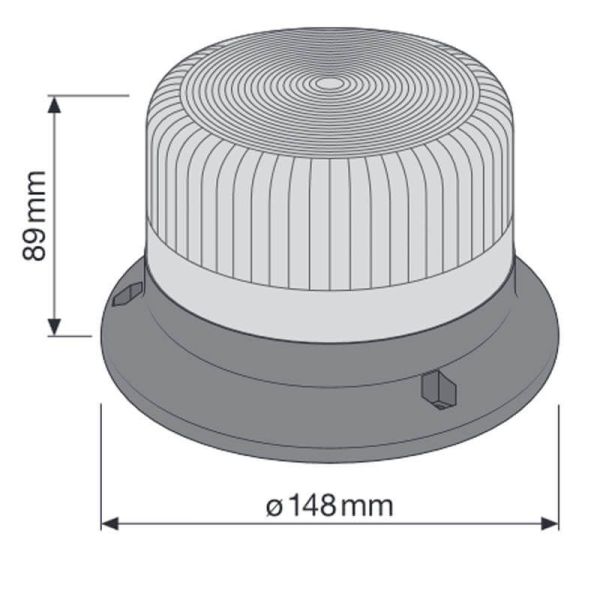 Gyrophare LED avec gyrophare...