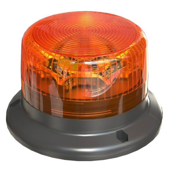 Rotativo LED con luz giratoria LIGHTSignal con sujección mediante 3 tornillos 12V 24V ECE R65 R10 RBL102 Osram | LeonLeds