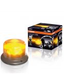 Rotativo LED con luz giratoria LIGHTSignal con sujección mediante 3 tornillos 12V 24V ECE R65 R10 RBL102 Osram | LeonLeds