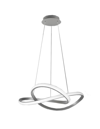 Lámpara colgante Course 27,5W 4000k níquel