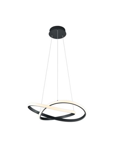 Luminária suspensa Curso 27,5W 4000k preto