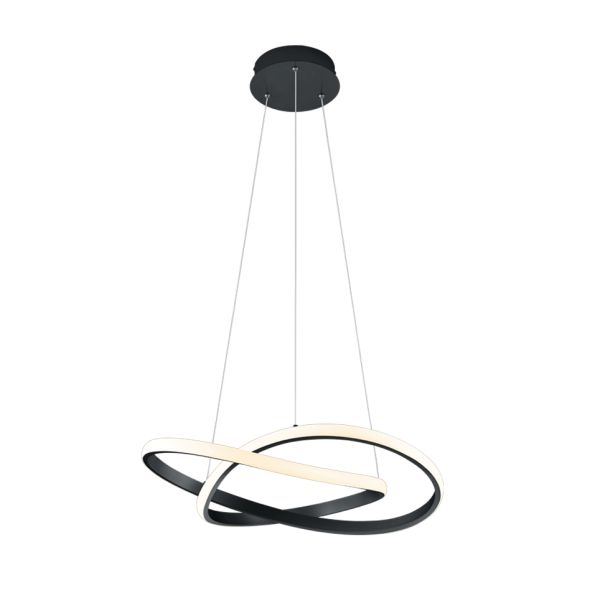 Luminária suspensa Curso 27,5W 4000k preto