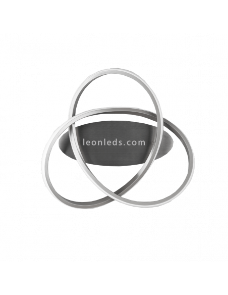 Luminária de teto Course 3000k níquel Trio Lighting