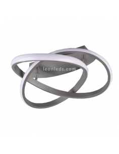 Plafón LED Course moderno 3000k níquel