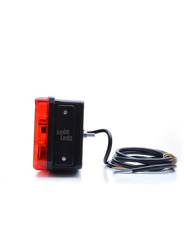 Piloto LED con triangulo y efecto Neon para instalar en remolques o plataformas | LeonLeds Pilotos LED