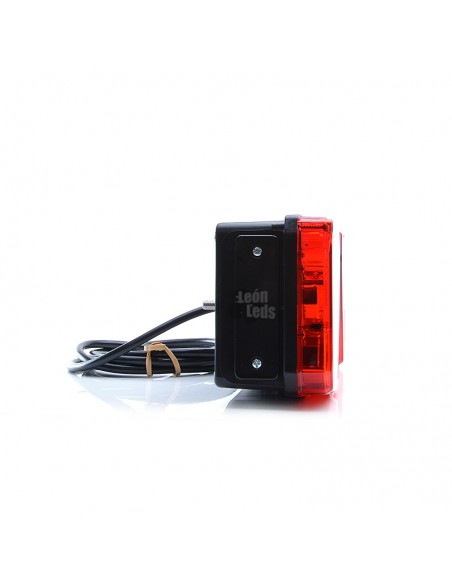 Piloto LED con triangulo y efecto Neon para instalar en remolques o plataformas | LeonLeds Pilotos LED