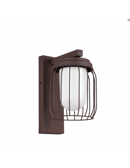 Candeeiro de parede exterior Tuela Rust vintage