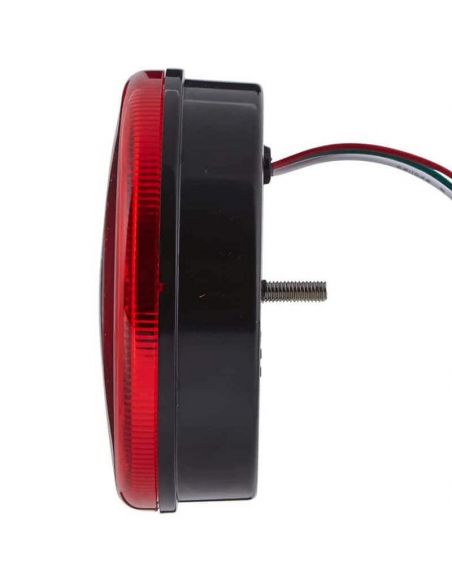 Luz lateral redonda de LED com neblina e valor de reversão Fit 2NR 357 027-051 Hella | leonleds