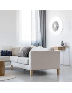 Ventilador de teto e parede Ufo Basic branco 2