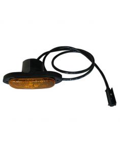 Voyant LED latéral Galibo avec caoutchouc pour guidon Tisvol | LeonLeds