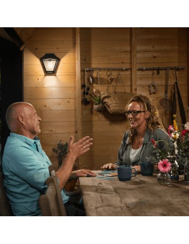 Applique murale noire Alpenglow 1xE27