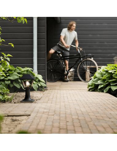 Balise poteau/pied noir Alpenglow outdoor Philips