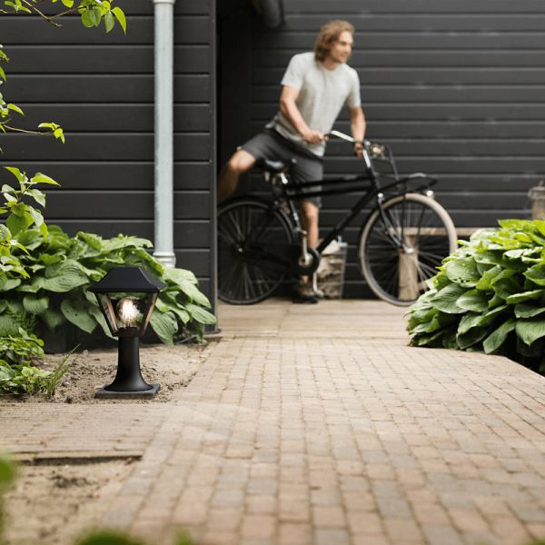 Baliza sobremuro/pie negro Alpenglow exterior Philips