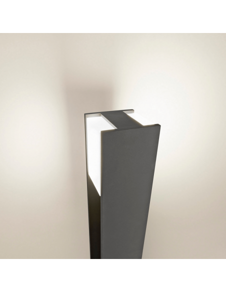 Lampadaire extérieur Bridge 1xE27 Philips