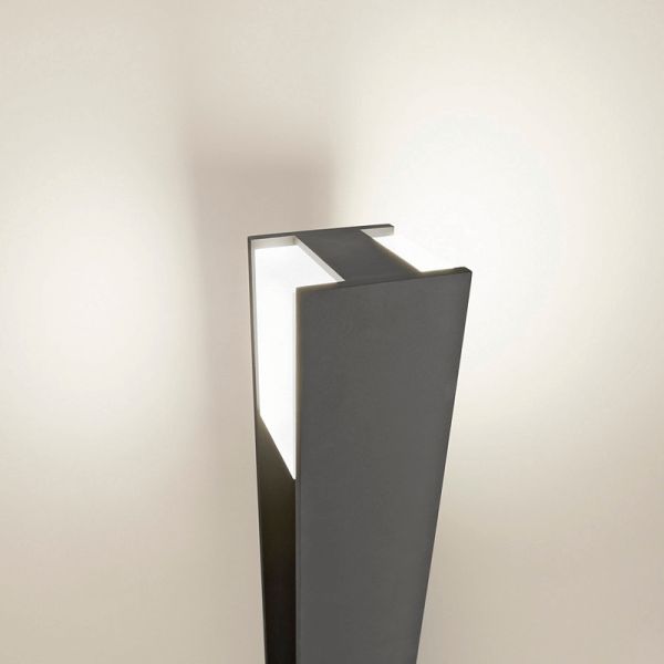 Lampadaire extérieur Bridge 1xE27 Philips