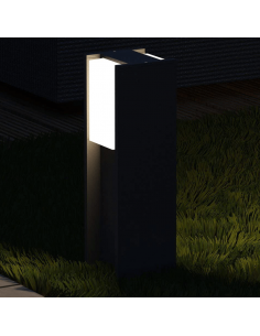 Poste de luz ao ar livre Bridge 1xE27 2