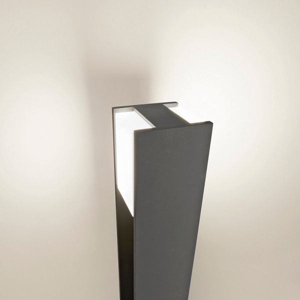 Lampadaire d'extérieur anthracite Bridge Philips