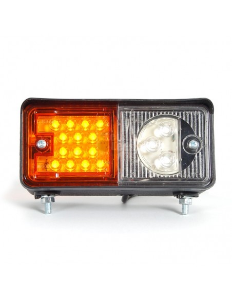 Piloto delantero Posición Intermiente LED Homologado Was para Tractor 12 y 24v | LeonLeds Iluminación