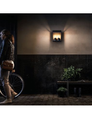 Aplique de pared exterior vintage Harvest ambiente Philips