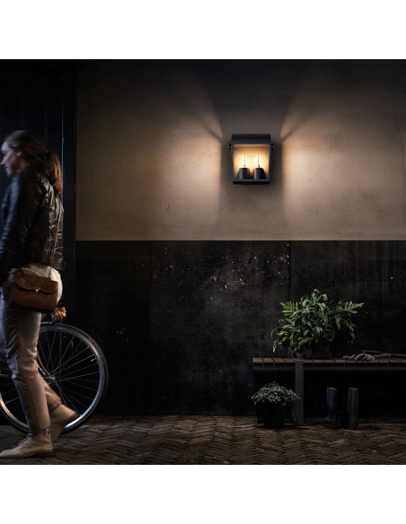 Aplique de pared exterior vintage Harvest ambiente Philips