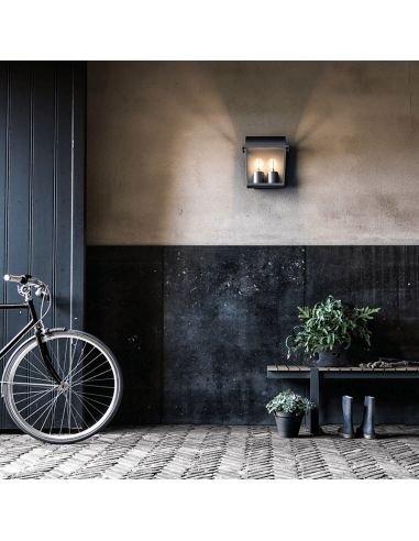 Aplique de pared exterior vintage Harvest ambiente