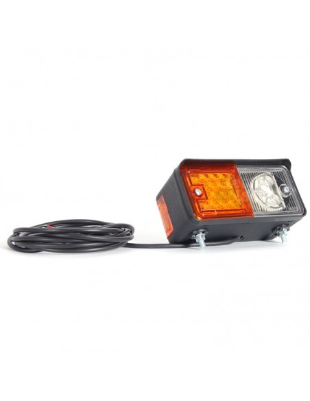 Piloto delantero Posición Intermiente LED Homologado Was para Tractor 12 y 24v | LeonLeds Iluminación