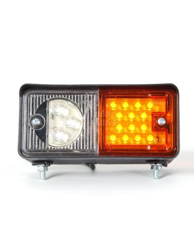 Piloto delantero Posición Intermiente LED Homologado Was para Tractor 12 y 24v | LeonLeds Iluminación