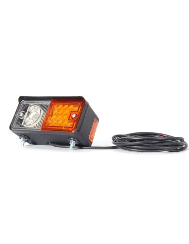 Piloto delantero Posición Intermiente LED Homologado Was para Tractor 12 y 24v | LeonLeds Iluminación