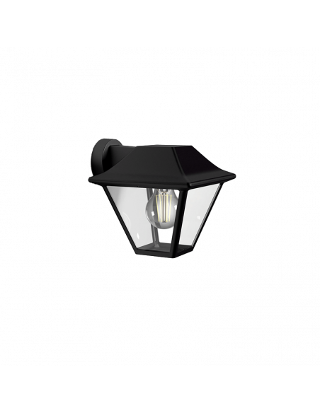 Lanterna de parede preta Alpenglow Philips
