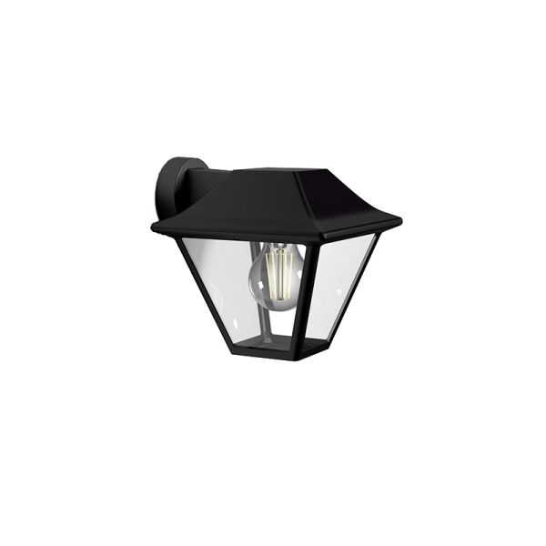 Lanterna de parede preta Alpenglow Philips