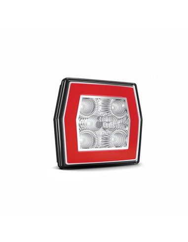 Piloto Antiniebla LED 2 Funciones Cuadrado para remolque