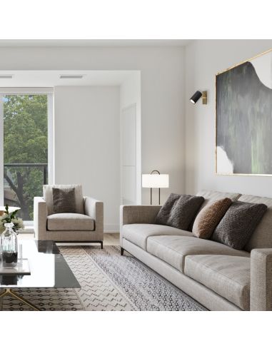 Aplique preto e dourado Marley ambient