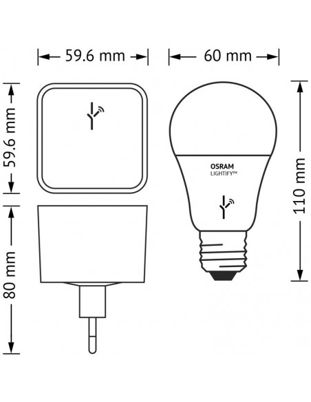 Bombilla Led E27 -10W- Lightify Osram-LedVance LeonLeds