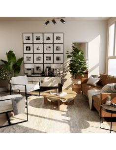 Triple spot Marley noir et or 2