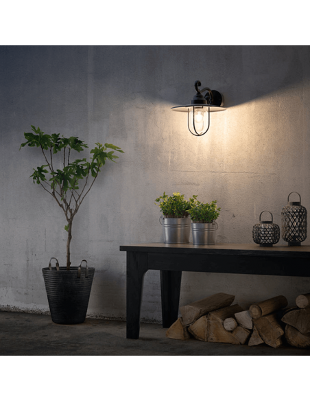 Applique d'extérieur classique noir Atmosphère de pâturage Philips