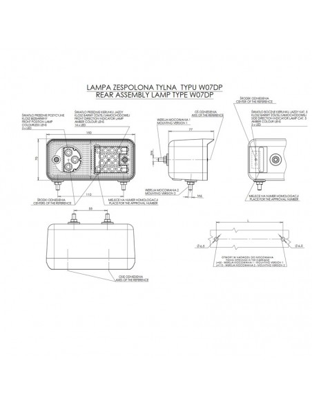 a été approuvé Feu avant clignotant à LED pour tracteur 12 et 24v | Éclairage LeonLeds