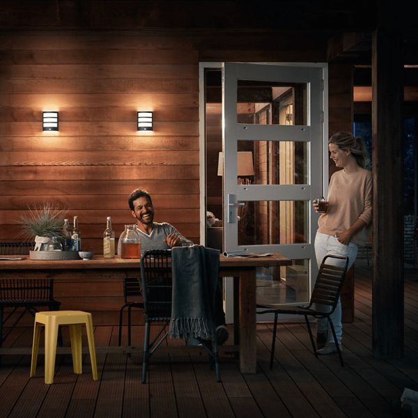 Applique murale extérieure à capteur d'ambiance Python