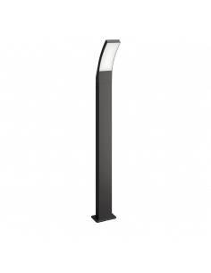 Poste de LED externo longo antracite Splay