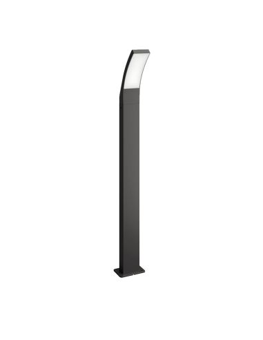 Poste LED exterior largo antracita Splay