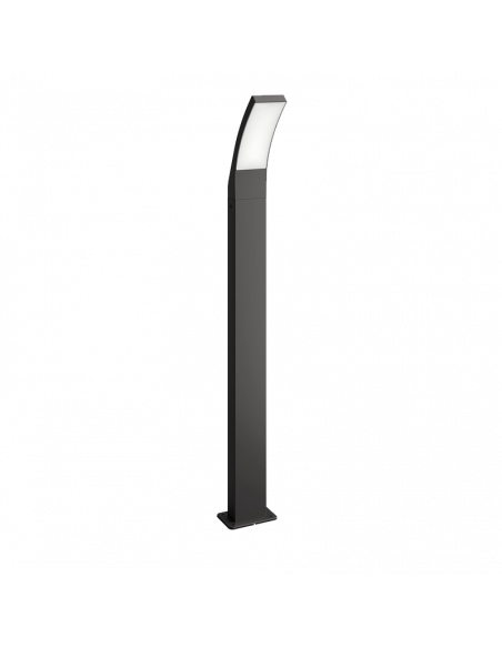 Poste LED exterior largo antracita Splay