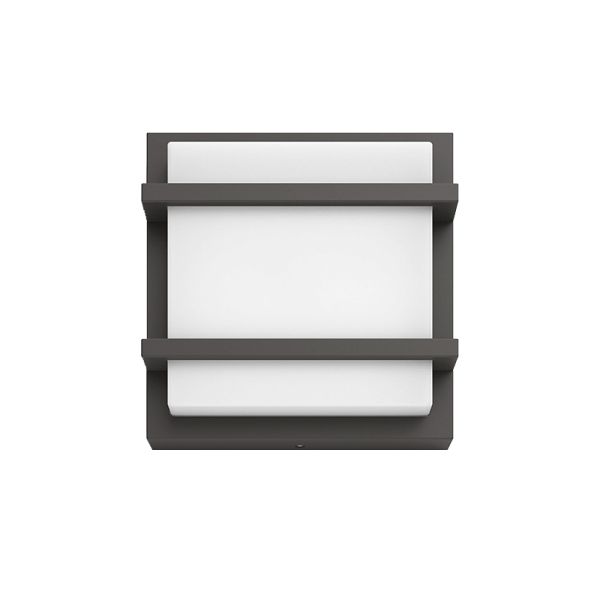 Aplique LED exterior cuadrado Petronia