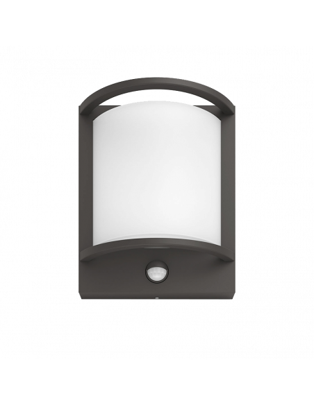 Samondra candeeiro de parede exterior antracite com sensor