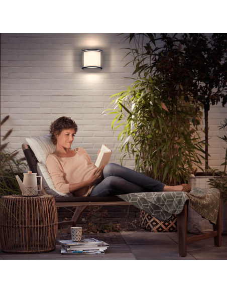 Applique d'extérieur anthracite Samondra ambiente